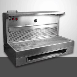 Mopec BF400 Down Back Draft Dual Exhaust 36" Dissection Trim Workstation 300 CFM