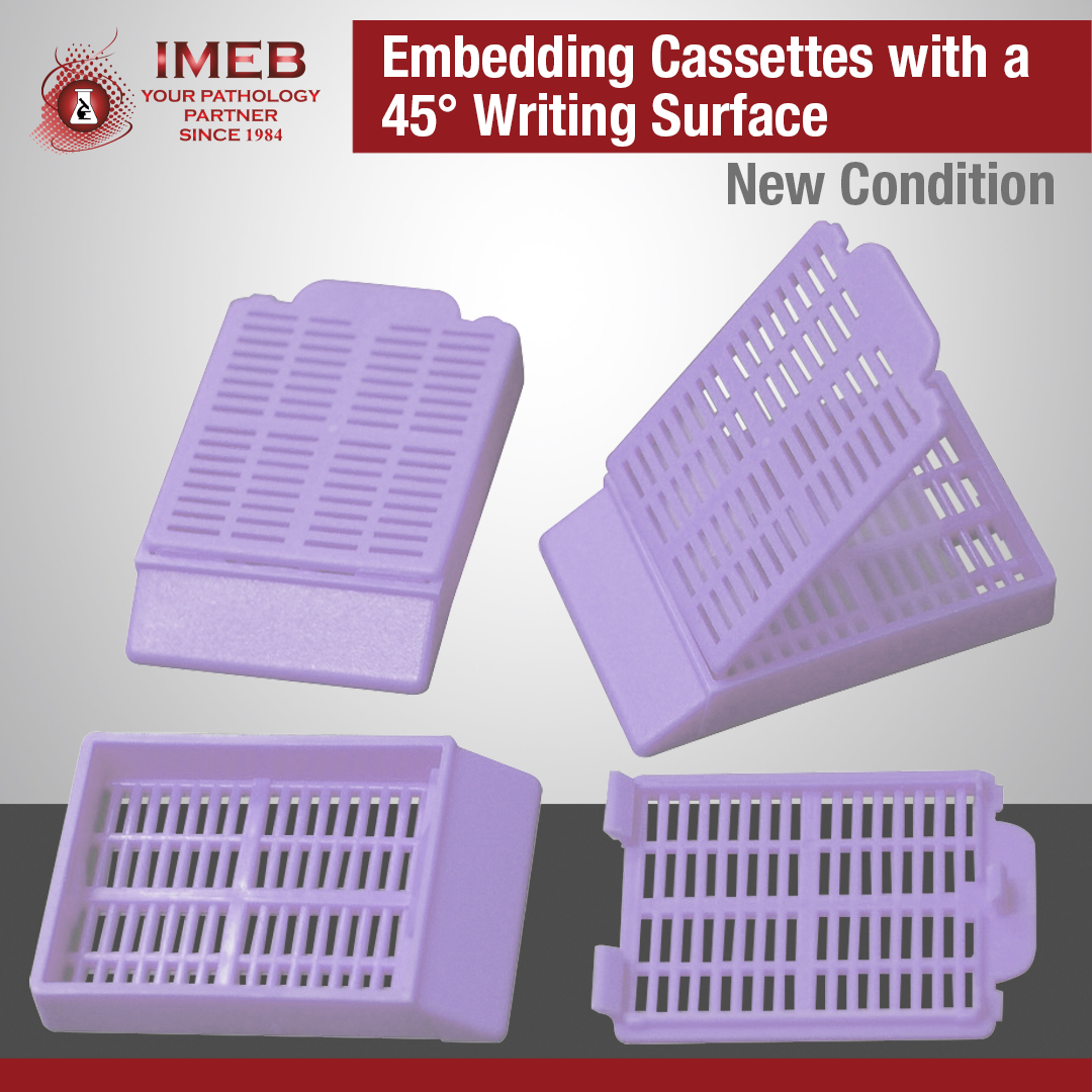 Embedding Cassettes with a 45° Writing Surface Lavender