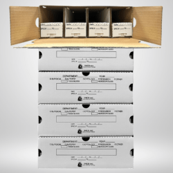 Slide Storage Cardboard Open Top