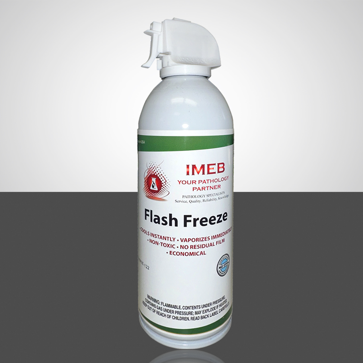 1 10 ounce can of flash freeze by IMEB Inc.