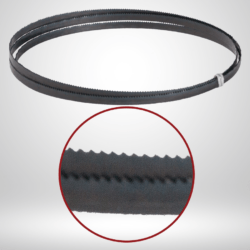 Bone band saw blade with fine teeth