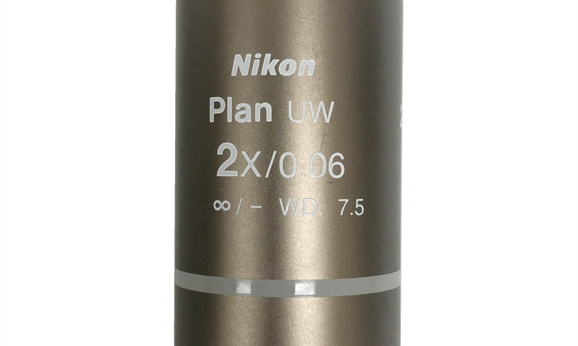 Nikon 2x Plan Achromat Microscope Objective Hero