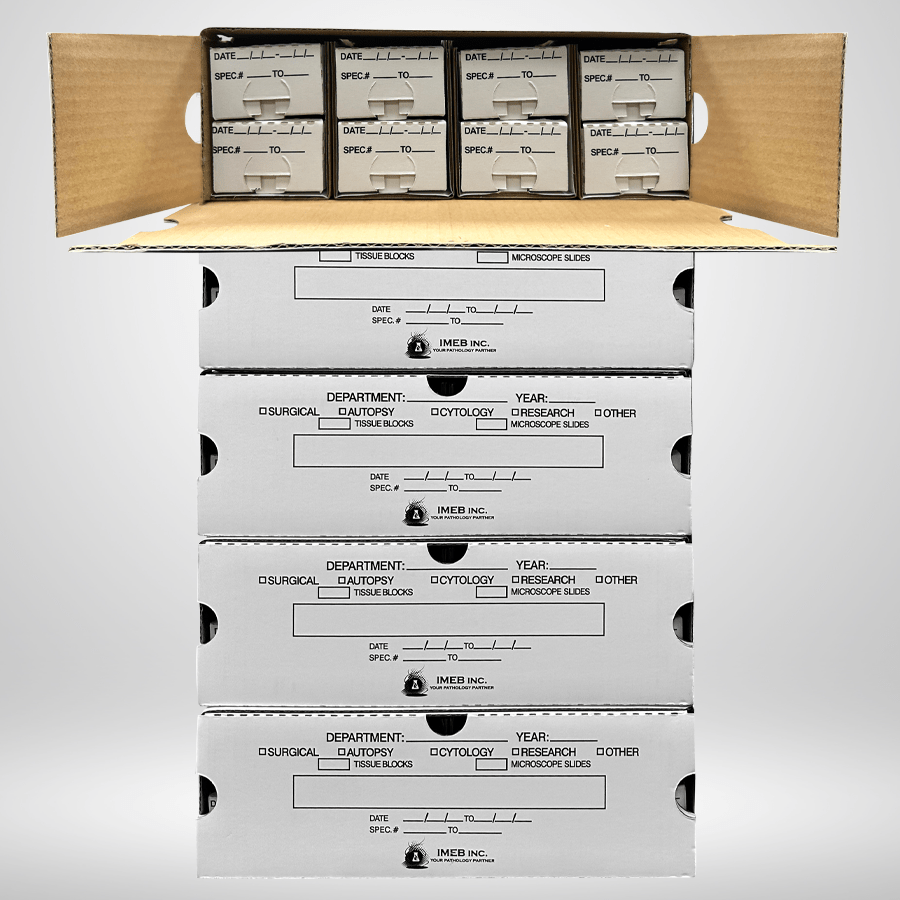 Cassettes Storage Cardboard Open Top