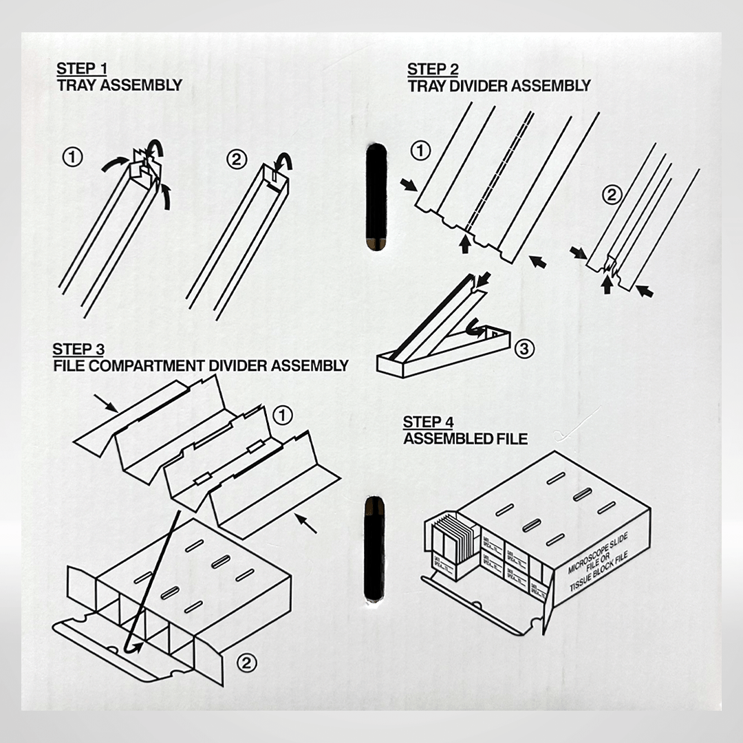 Carboard storage assembly instructions