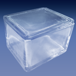 SD-20 Glass Staining Jar (a) Holds twenty 1″ X 3″ Microscope Slides