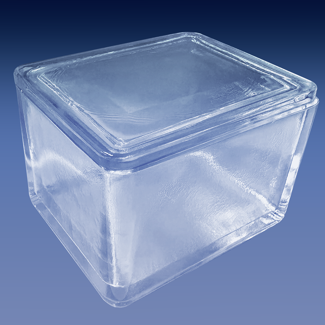 SD-20 Glass Staining Jar (a) Holds twenty 1″ X 3″ Microscope Slides