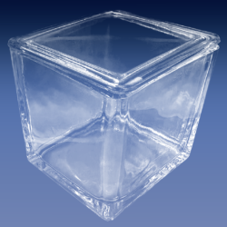 SD-30 Microscope Slide Glass Jar Holds 30