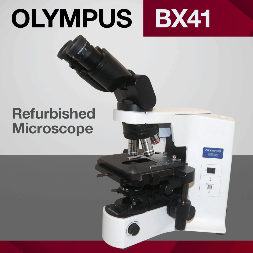 Olympus BX41 refurbished microscope