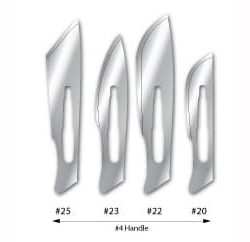 Surgical Scalpel Blades - Carbon Steel #22